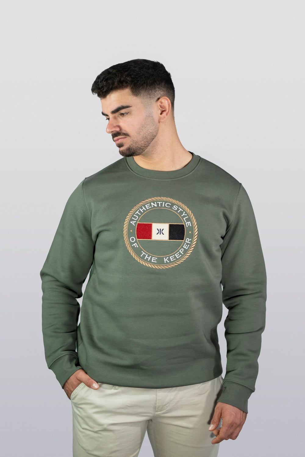 AUTHENTIC STYLE CREWNECK KHAKI